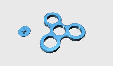 spinner 16mm bearing spinnr bearning toys gadget games 3d print model - Mito3D