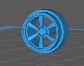spoke hotwheels rims wheel equipment tire car tyre rim hobby diy automotive 3d print model - Mito3D
