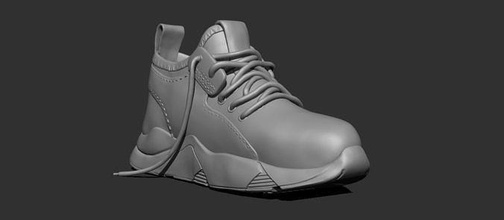 sport shoes leather fashion classic foot footwear 3d print model - Mito3D
