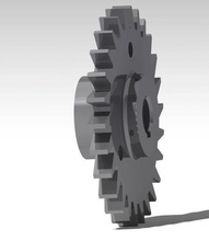spur gear tool mechanical hardware mechanic teeth mech robot science engineering 3d print model - Mito3D