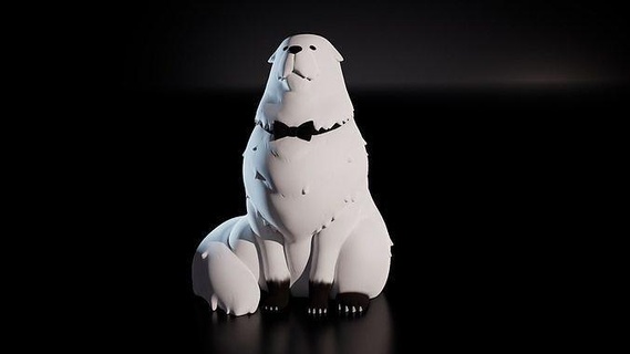 spy family dog model fan art spyxfamily bond anime figure print manga cute anya forger resin sculptures kenyarticho keny articho 3d print model - Mito3D