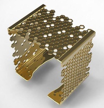 piazza bracciale hive elegante gioielli braccialetto moderna bracciali 3d print model - Mito3D