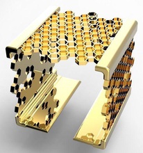 quadrada pulseira de ramo jóias praça fantasia moderno pulseiras 3d print model - Mito3D