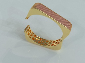 carré bracelet braslate bijou bijoux braslatelock fermer clé boîte or argent 3dprintable imprimable cnc équipement diamants fermoir bracelets gemme 3d print model - Mito3D