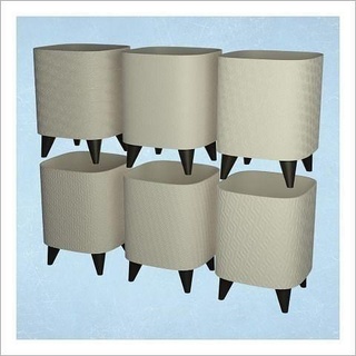 quadrado vasos decoração vaso Panela plantar casa 3d print model - Mito3D