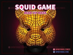 squid game mask - bear vip mask cosplay squid squid game squid game mask squid mask squid game netflix squid game cosplay squid game costume squid game vip mask squid game bear mask vip vip mask mask bear bear mask halloween helmet cosplay man costume games toys games toys