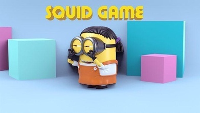 squid game minion bob toy print resin collectible games toys 3d print model - Mito3D