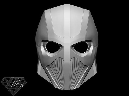 kalamar maskesi özel tasarım maske kask airsoft Kostüm oyunu savaşçı şövalye ahtapot oyun karakter istilacı oyunlar oyuncaklar Aksesuarlar 3d print model - Mito3D