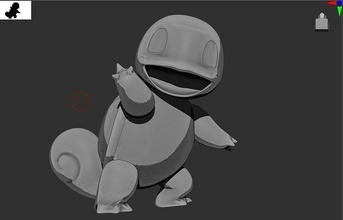 gicler Pokémon stl 3d impression 3dprint Jeux jouets 3d print model - Mito3D