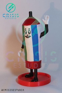 sr lapiz de cachureos fan arte chile cileno tv tvn canale 13 sculture 3d print model - Mito3D