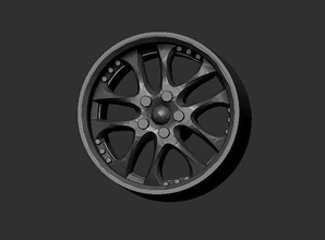 ssr angolo minerva ruote cerchi 3d Stampa pronto modello hotwheels pressofuso passatempo Fai settore automobilistico miniatura macchina ruota 3d print model - Mito3D