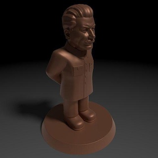 Stalin homem figura personagem arte estatueta estátua Joseph russo soviético ww2 comintern borda jogos tampo mesa político líder escultura esculturas 3d print model - Mito3D