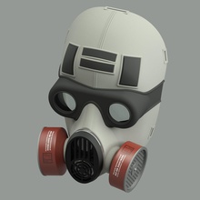 stalker pflicht freiheit gas maske gasmaske strahlung tschernobyl pripyat überleben spiele spielzeuge spiel zubehör 3d print model - Mito3D