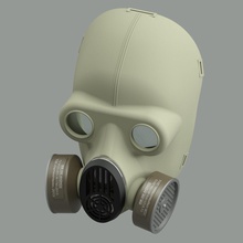 stalker gas mask var 02 gasmask chernobyl survival pripyat radiation loners monolithians bandits games toys game accessories 3d print model - Mito3D