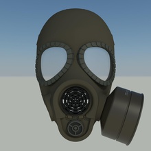 molestatore mercenari gas maschera antigas chernobyl pripyat sopravvivenza radiazione dovere libertà militare giochi giocattoli gioco accessori 3d print model - Mito3D