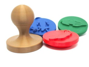 stamp animals toy dog cat rabbit play dough screw stl games toys bunny 3dprint 3d print model - Mito3D