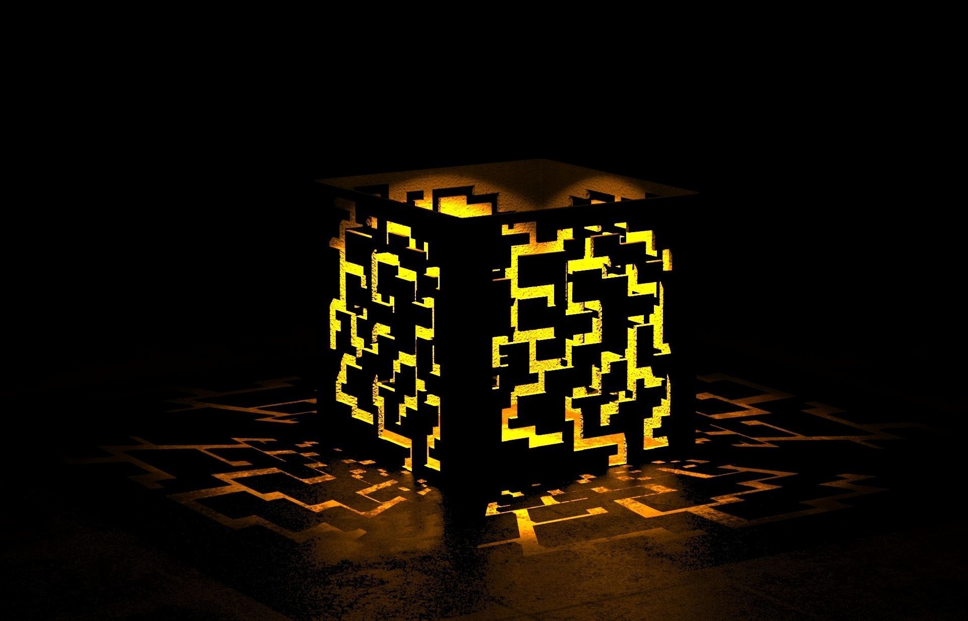 stand unterstützung lampenschirm lampe licht beleuchtung erleuchtung stehlampe dekor kunst dekorativ stütze mathematisch geometrisch 3D print model - Mito3D