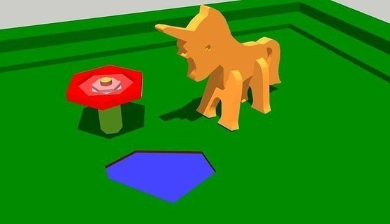 katlanılabilir tek boynuzlu at kurabiye kesici hayvan Unicornio hayvanat bahçesi fantezi bisküvi eğlence çocuklar ev mutfak yemek 3d print model - Mito3D