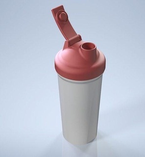 standard proteina shaker contenitore bottiglia latte polvere plastica cibo allenarsi Palestra recupero pesi supplemento Salute pulito riparazione Casa cucina cenare 3d print model - Mito3D
