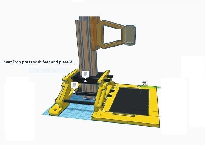 steht füße v1 benutzerdefiniert 3d 3dprinting erweiterung base hobby diy 3D print model - Mito3D