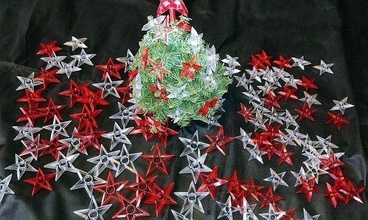 star clip christmas tree clips interior design art modern decor stars exterior house year decorations 3d print model - Mito3D