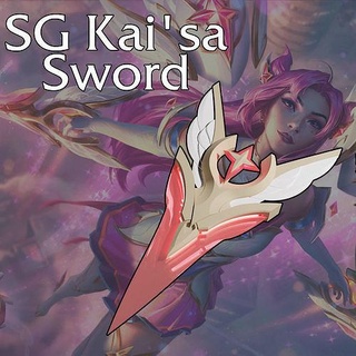 star guardian kaisa sword lol league legends cosplay sg starguardian 3d print led hobby diy 3d print model - Mito3D