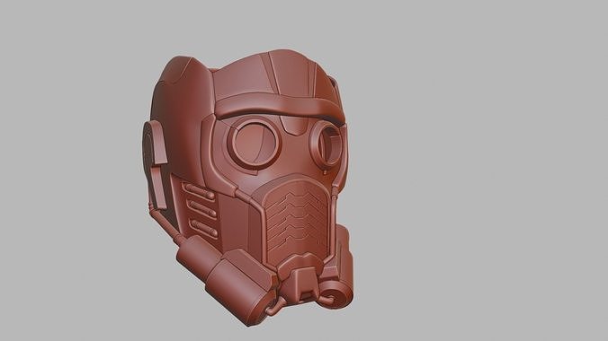 star lord helmet - 3d printing starlord guardiansofthegalaxy guardians galaxy 3dprint comics groot art peterquill avengersendgame marvel avengers hobby diy 3D print model - Mito3D