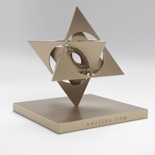 étoile tétraèdre géométrie taylors platonique géométrique forme science 3d impression imprimable art abstrait solide sculpture mathématique 3d print model - Mito3D