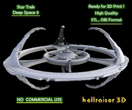 étoile randonnée profond espace 9 3d imprimable modèle vaisseau spatial navire sci impression loisir guerres scifi science fiction célèbre futur art jeux jouets 3d print model - Mito3D