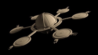 star yürüyüş temel 1 3d model 2009 film yıldız savaşları üssü starbase1 uss şirketi uzay gemisi usskelvin ussmayflower girişim kelvin mayflower hobi kendin yap 3d print model - Mito3D