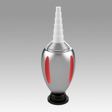 étoile randonnée original séries spocks balise dispositif cosplay vase lampe feu soutenir loisir diy 3d print model - Mito3D