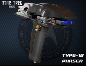 étoile randonnée type 1b phaseur star trek type1b accessoires cosplay laser armes 3dprint 3dprinting jeux jouets 3d print model - Mito3D