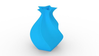 star vazo Sanat iç plastik 3d katkı dekor ev eşyaları Yazdır 3d print model - Mito3D
