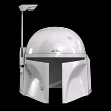 estrela louça boba fett capacete guerras arte varreduras réplicas 3d print model - Mito3D