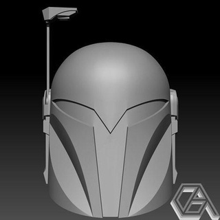 Estrela guerras bo Katan mandaloriano capacete Guerra Estrelas Bokatan 3dprint cosplay vestível traje 3d passatempo faça 3d print model - Mito3D