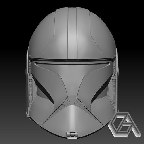 star wars - clone pilot helmet starwars sci fi 3d print wearable games toys 3D print model - Mito3D
