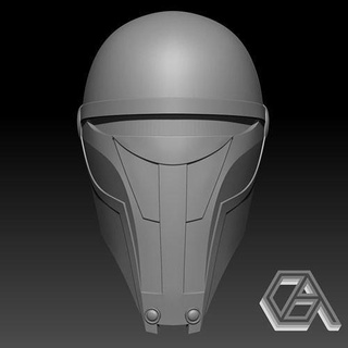 Estrela guerras darth Revan capacete darthrevan sith 3d cosplay 3dprint vestível sci fi personagem passatempo faça 3d print model - Mito3D