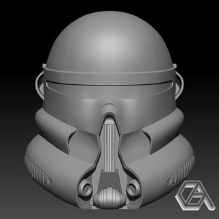 star wars - purge trooper helmet hobby diy clone 3d print wearable cosplay games toys 3d print model - Mito3D