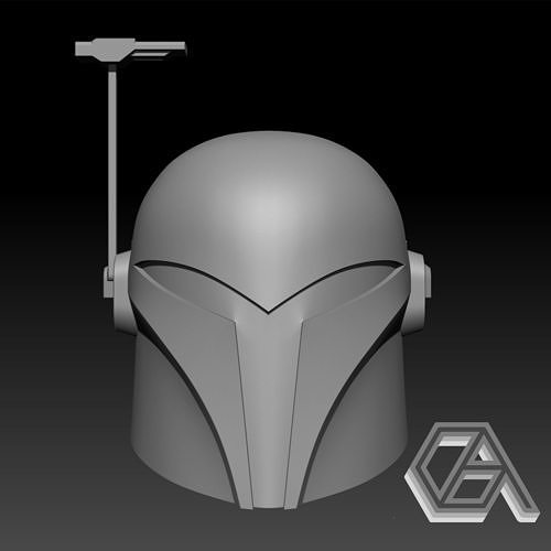 Estrela guerras sabine carriça capacete Guerra Estrelas mandaloriano ahsoka cosplay vestível 3d impressão sci fi passatempo faça 3D print model - Mito3D