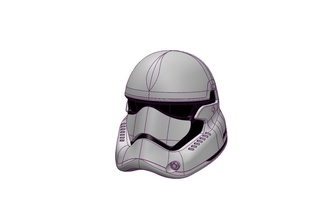 star wars 2015 stormtrooper games-toys helment starwars jedi games toys other 3d print model - Mito3D