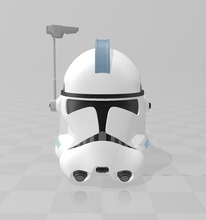 star wars arc clone trooper fives phase ii helmet bf2 armor hobby diy 3d print model - Mito3D