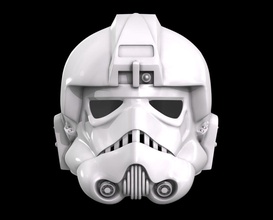 étoile guerres front bataille enfer équipe casque art scans répliques 3d print model - Mito3D