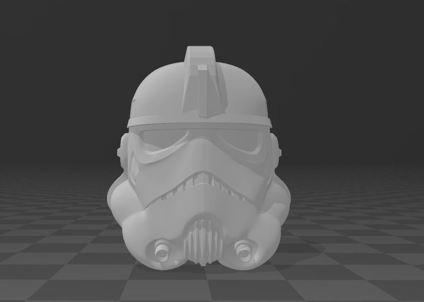 star wars battlefront rocket trooper helmet space scifi 1 size 3d print games toys game accessories 3D print model - Mito3D