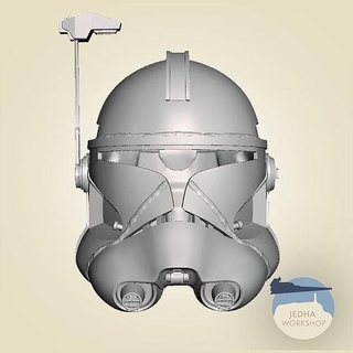 star wars captain rex realistic style helmet 3d print files clone trooper phase 2 ii cosplay hobby diy 3d print model - Mito3D