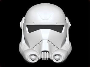 star wars clone force 99 bad batch hunter helmet safety plastic isolated games toys game accessories 3d print model - Mito3D