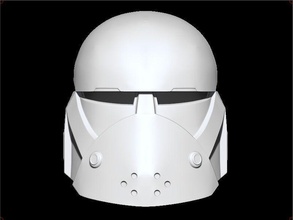 star wars clone force 99 bad batch wrecker helmet airsoft 3dshophelmet games toys game armor armour warrior knight accessories 3d print model - Mito3D