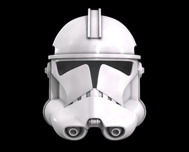stella guerre clone soldato casco jedi arte scansioni repliche 3d print model - Mito3D