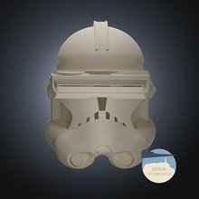 star wars clone trooper phase realistic macro binoculars visor cosplay helmet rotating hobby diy 3d print model - Mito3D