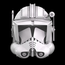 estrela guerras comandante cody capacete clone personagem arte varreduras réplicas 3d print model - Mito3D