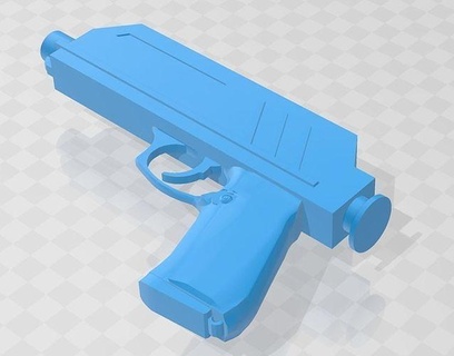 étoile guerres dc 17 blaster pistolet cloner clonetrooper soldat étoiles stormtrooper 3d impression prequel loisir DIY 3d print model - Mito3D